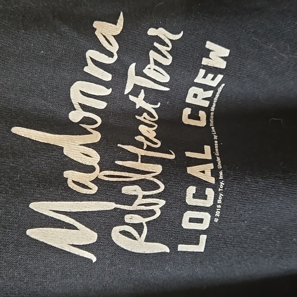 Madonna Rebel Heart Tour Crew T-shirt Men's XL - Picture 2 of 4